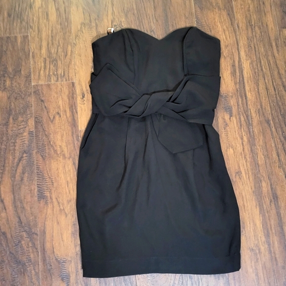 Alcacuz Black Strapless Mini Dress M/L - Picture 1 of 10
